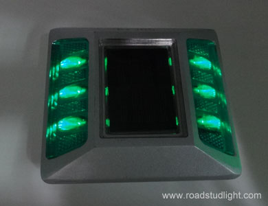 Green Solar Road Stud