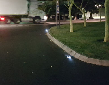 Solar Road Stud NK-RS-A6-1 Works Well in South Africa