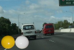 The Raised Road Markers will Take Place of the Lane-dividing Lines