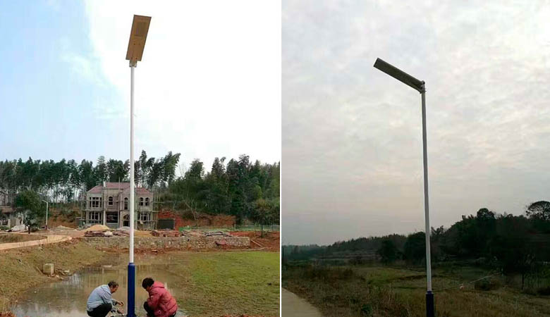 Integrated Solar LED Street Light