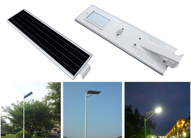 Integrated Solar Street Light