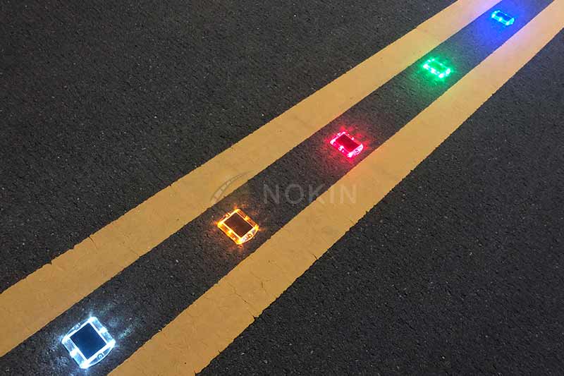 colorful-nokin-solar-road-studs